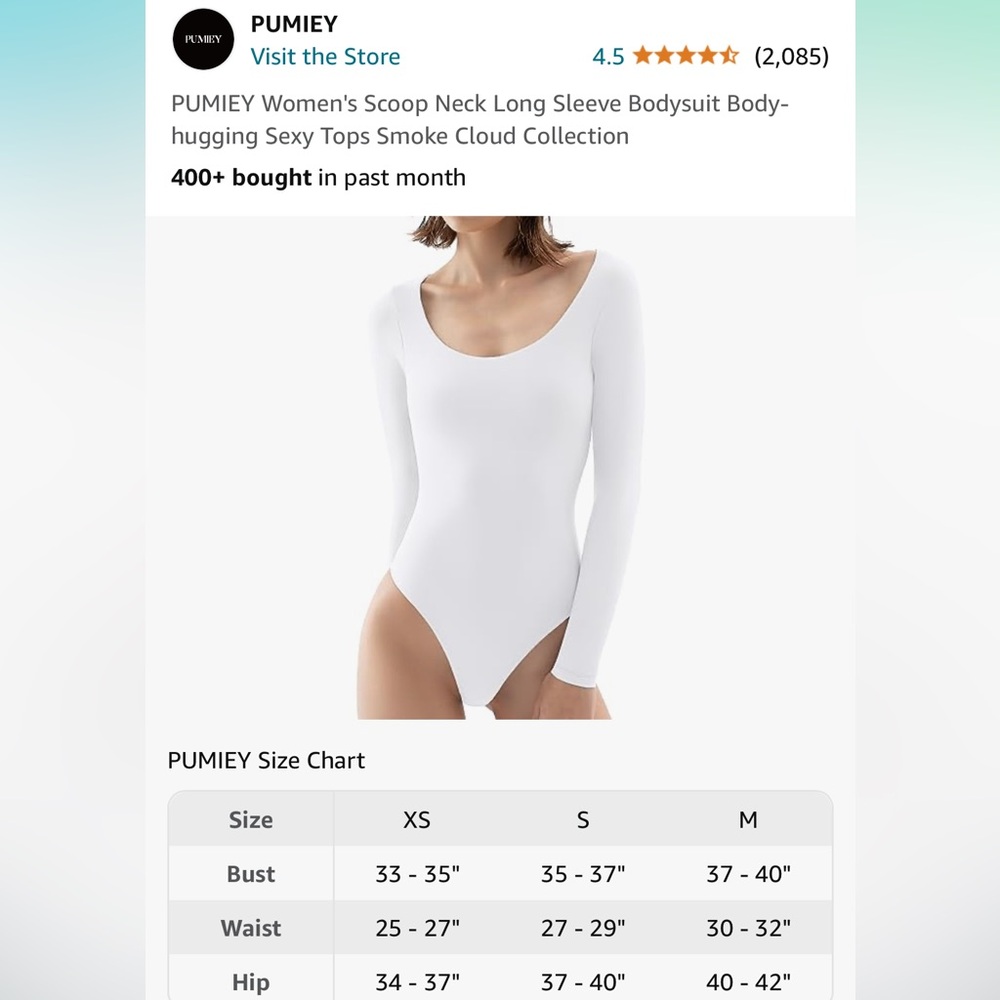White bodysuit
